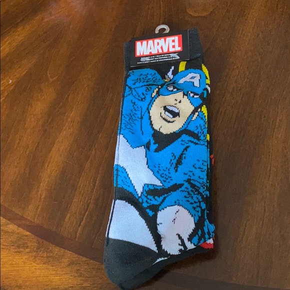 Marvel Accessories - Marvel Captain America 2pack socks